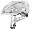 Uvex City Active Fahrradhelm - Silver-plum Mat