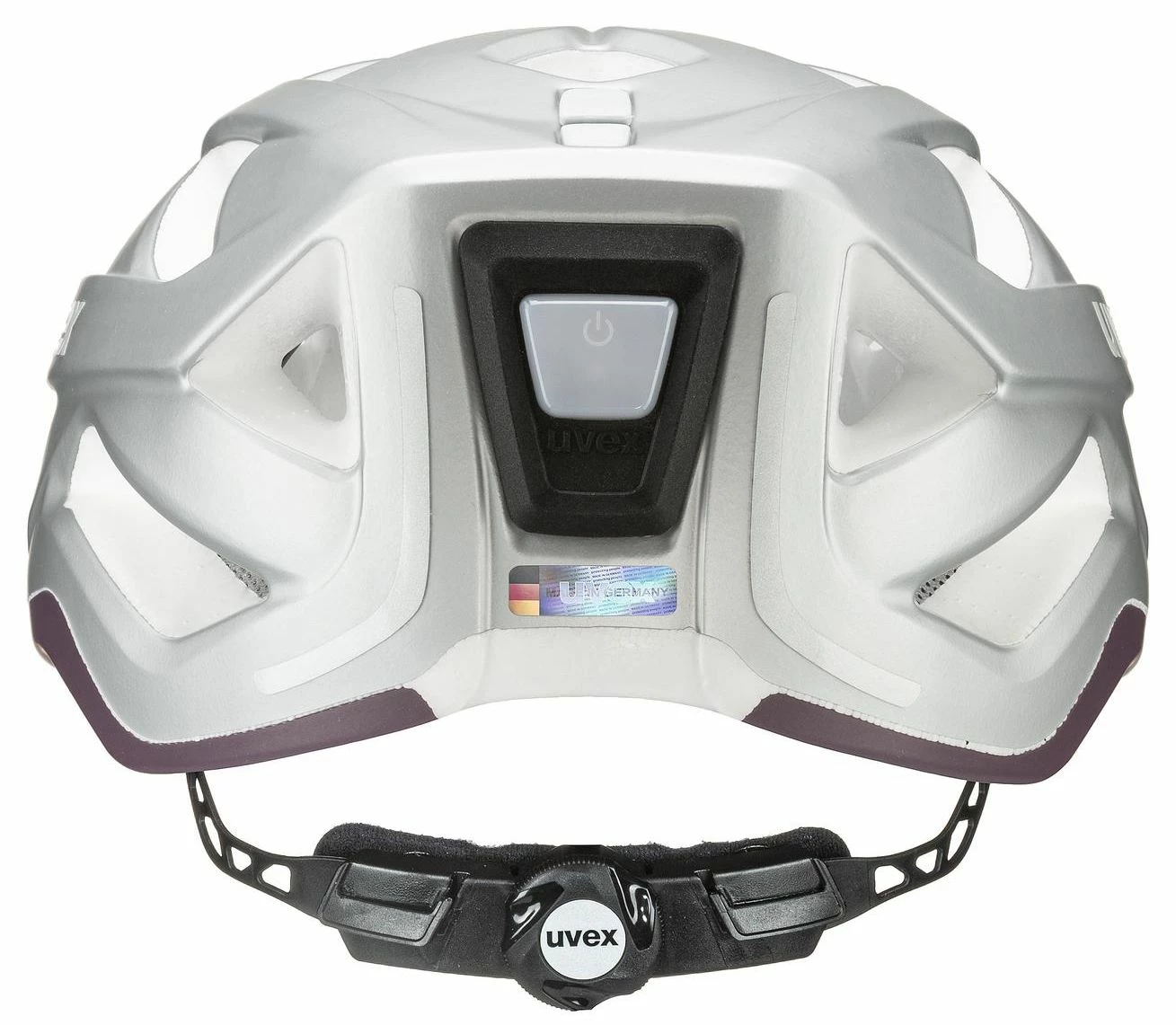 Uvex City Active Fahrradhelm - Silver-plum Mat 7 Uvex City Active Fahrradhelm - Silver-plum Mat – Bild 5