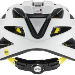 Uvex City I-vo MIPS Fahrradhelm - All White Mat -HelmPro Verkaufs-Shop uvex city i vo mips Fahrradhelm mit licht weiss white mat 3