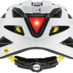 Uvex City I-vo MIPS Fahrradhelm - All White Mat -HelmPro Verkaufs-Shop uvex city i vo mips Fahrradhelm mit licht weiss white mat 4