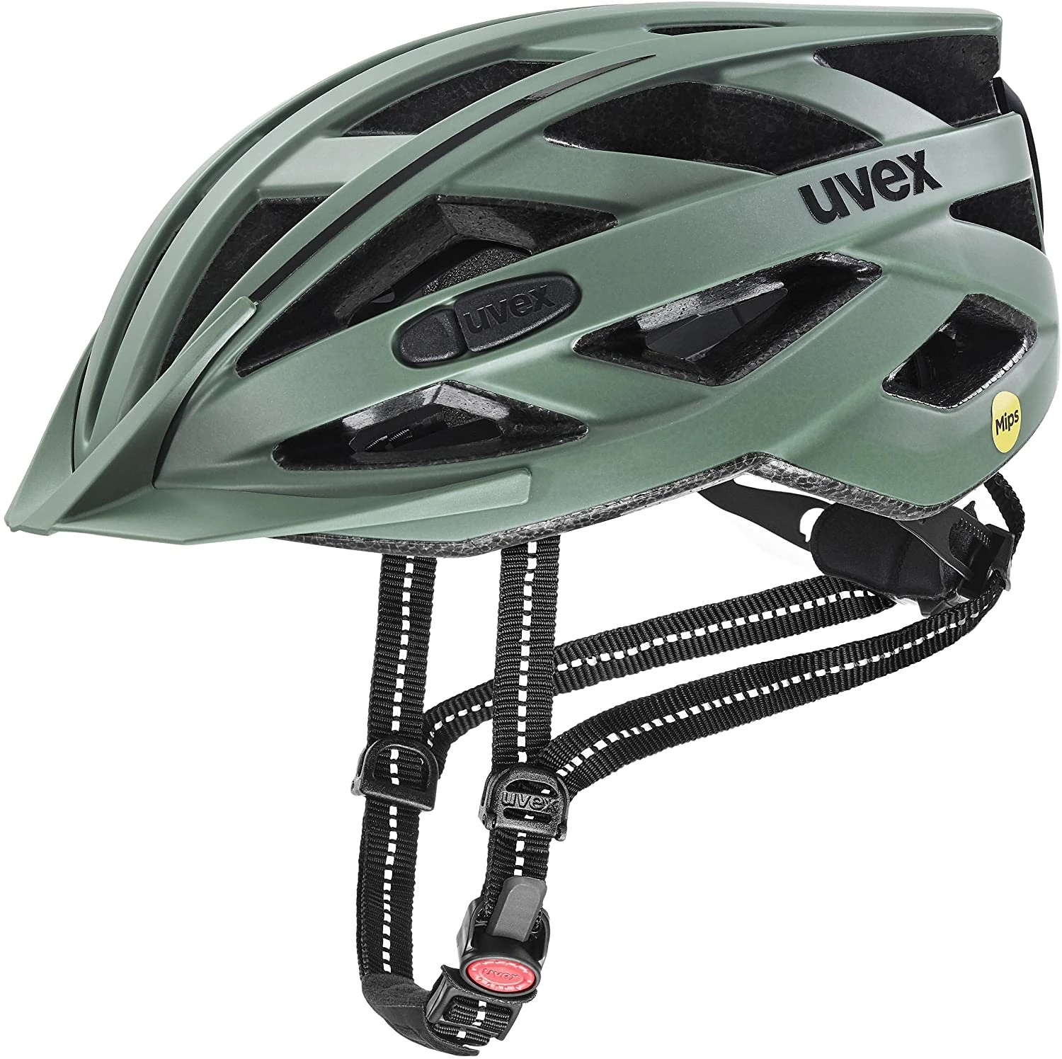 Uvex City I-vo MIPS Fahrradhelm - Moos Green Mat 3 Uvex City I-vo MIPS Fahrradhelm - Moos Green Mat