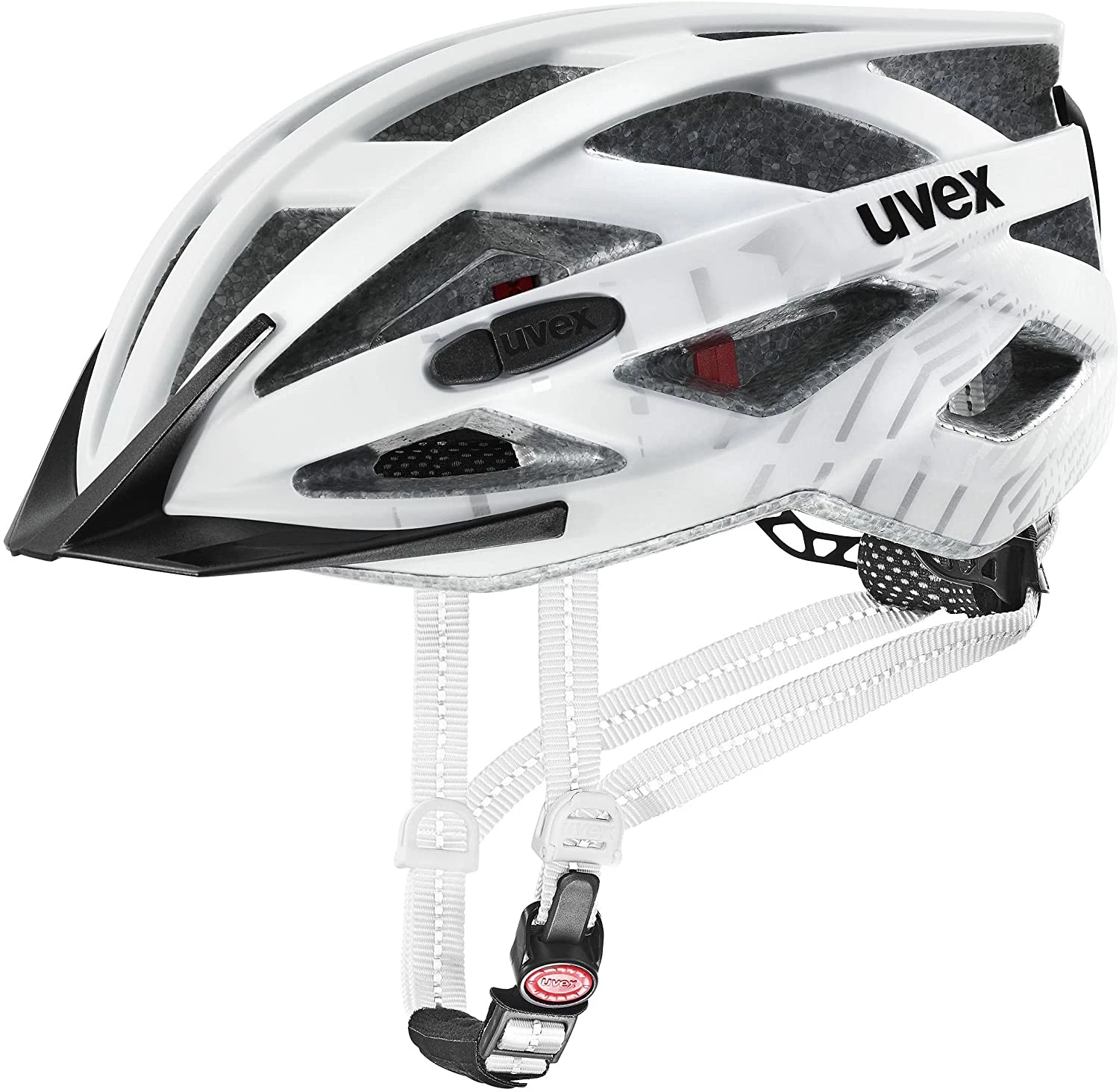Uvex City I-vo Fahrradhelm - White Black Mat 3 Uvex City I-vo Fahrradhelm - White Black Mat