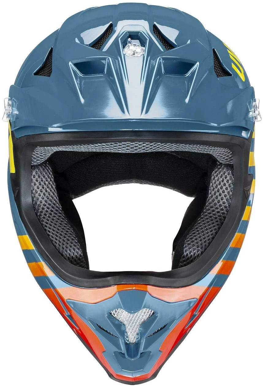 Uvex HLMT 10 Bike Full Face Helm - Blue Fire 4 Uvex HLMT 10 Bike Full Face Helm - Blue Fire – Bild 2