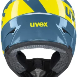 Uvex HLMT 10 Bike Full Face Helm - Blue Fire 9 Uvex HLMT 10 Bike Full Face Helm - Blue Fire -HelmPro Verkaufs-Shop uvex hlmt 10 bike donwhill mtb bmx helm 3 ansicht von hinten