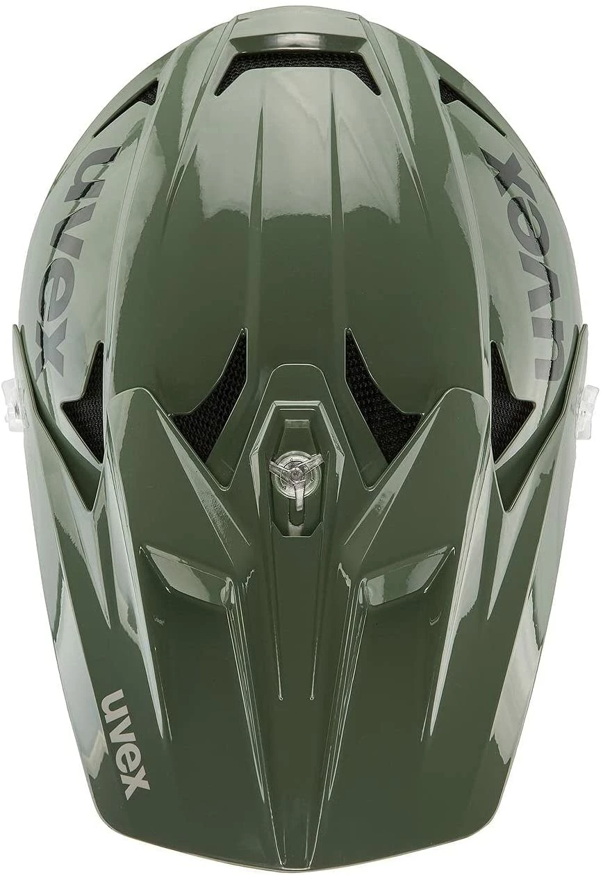 Uvex HLMT 10 Bike Full Face Helm - Moos Green-sand 6 Uvex HLMT 10 Bike Full Face Helm - Moos Green-sand – Bild 4