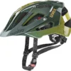 Uvex Quatro Mountainbike Helm - Forest-mustard -HelmPro Verkaufs-Shop uvex quatro Fahrradhelm MTB Helm forest mustard 1