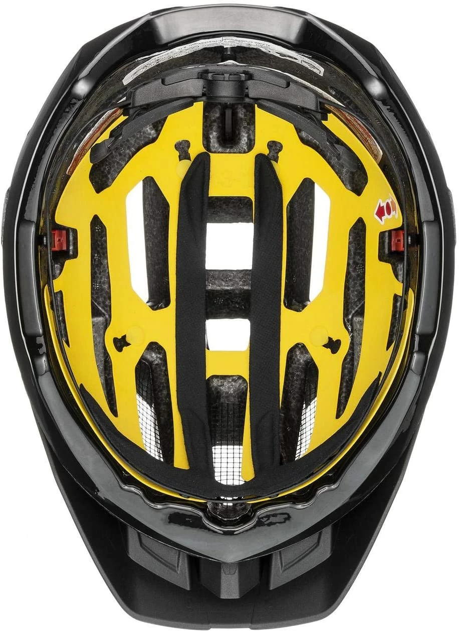 Uvex Quatro Cc MIPS Mountainbike Helm - All Black 6 Uvex Quatro Cc MIPS Mountainbike Helm - All Black – Bild 4