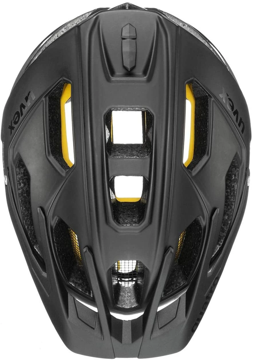 Uvex Quatro Cc MIPS Mountainbike Helm - All Black 7 Uvex Quatro Cc MIPS Mountainbike Helm - All Black – Bild 5