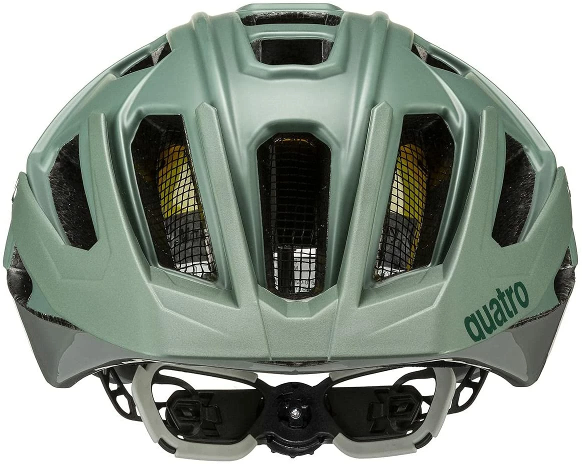 Uvex Quatro Cc MIPS Mountainbike Helm - Moos Green Rhino 4 Uvex Quatro Cc MIPS Mountainbike Helm - Moos Green Rhino – Bild 2
