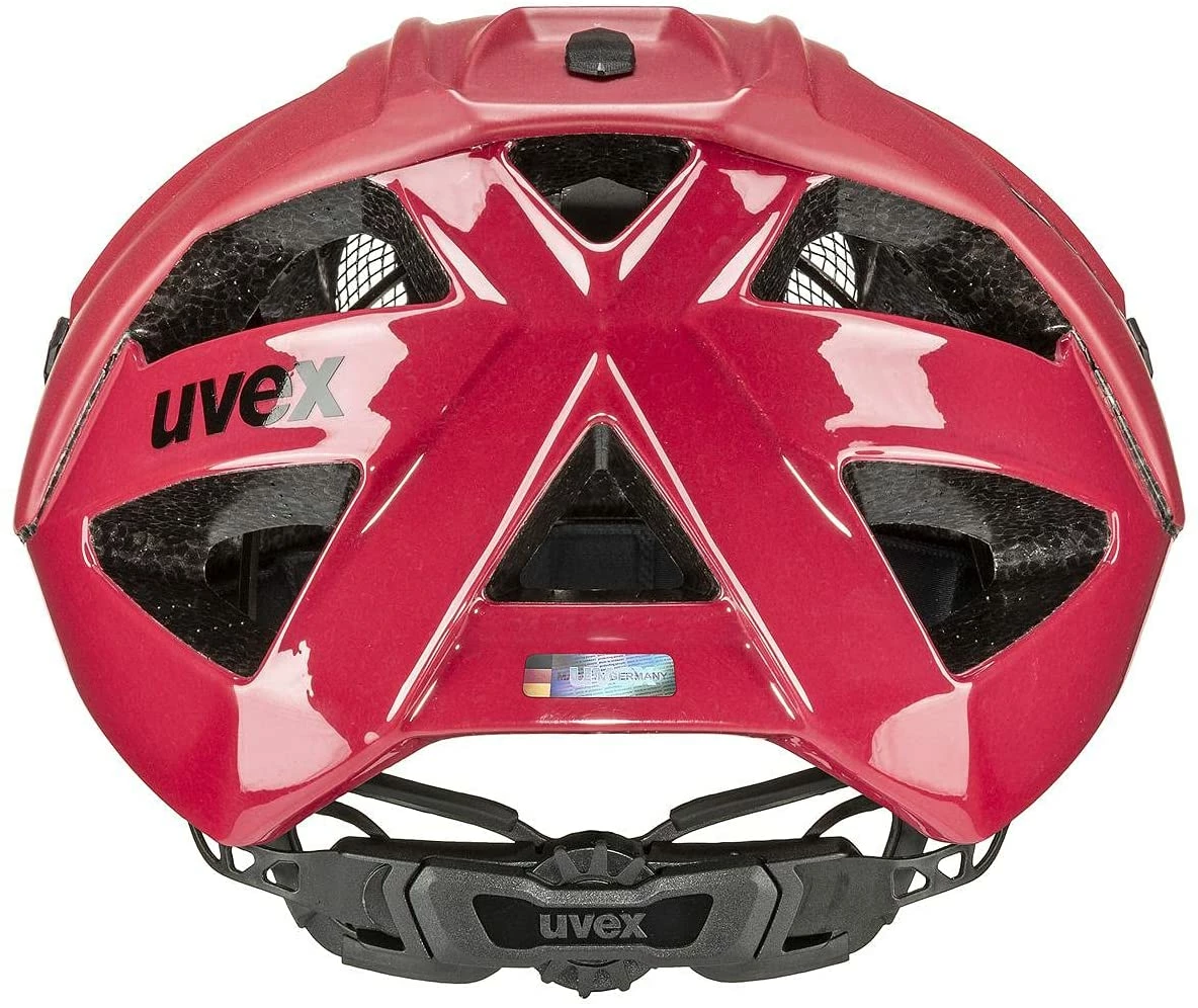 Uvex Quatro Cc Mountainbike Helm - Dark Red-black Mat 5 Uvex Quatro Cc Mountainbike Helm - Dark Red-black Mat – Bild 3