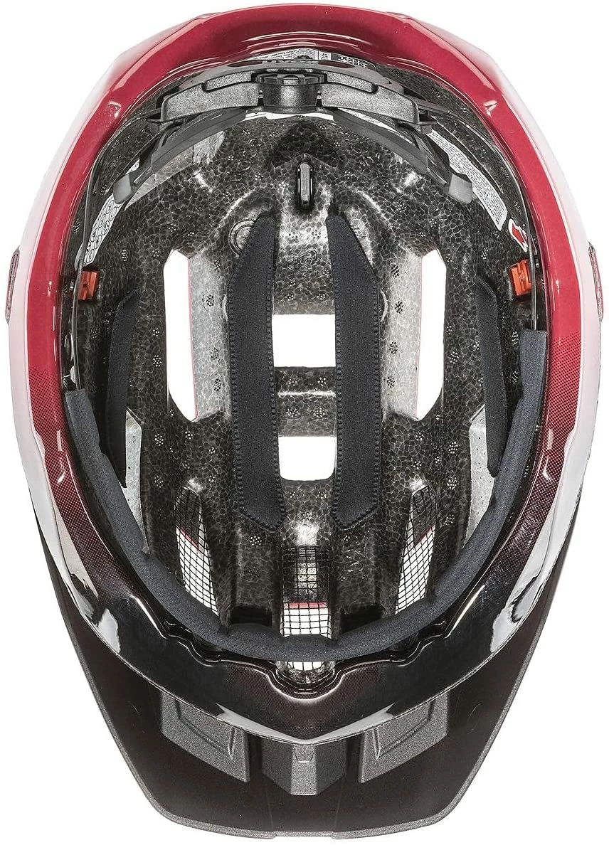Uvex Quatro Cc Mountainbike Helm - Dark Red-black Mat 6 Uvex Quatro Cc Mountainbike Helm - Dark Red-black Mat – Bild 4