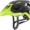 Uvex Quatro Integrale Mountainbike Helm - Black Lime Mat -HelmPro Verkaufs-Shop uvex quatro integrale MTB Fahrradhelm black lime mat 1