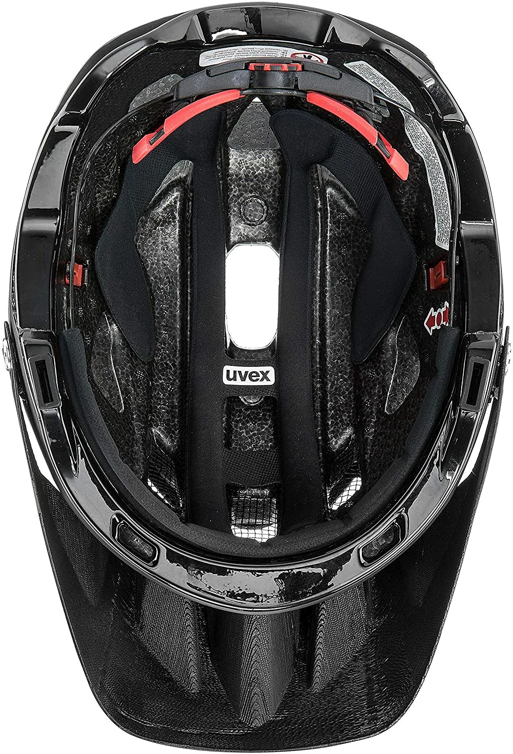 Uvex Quatro Integrale Mountainbike Helm - Black Mat 6 Uvex Quatro Integrale Mountainbike Helm - Black Mat – Bild 4