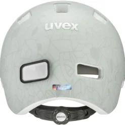 Uvex Rush Visor Visier Fahrradhelm - Papyrus Grey Mat -HelmPro Verkaufs-Shop uvex rush visor Visier Fahrradhelm mit Ruecklicht papyrus grey mat 3